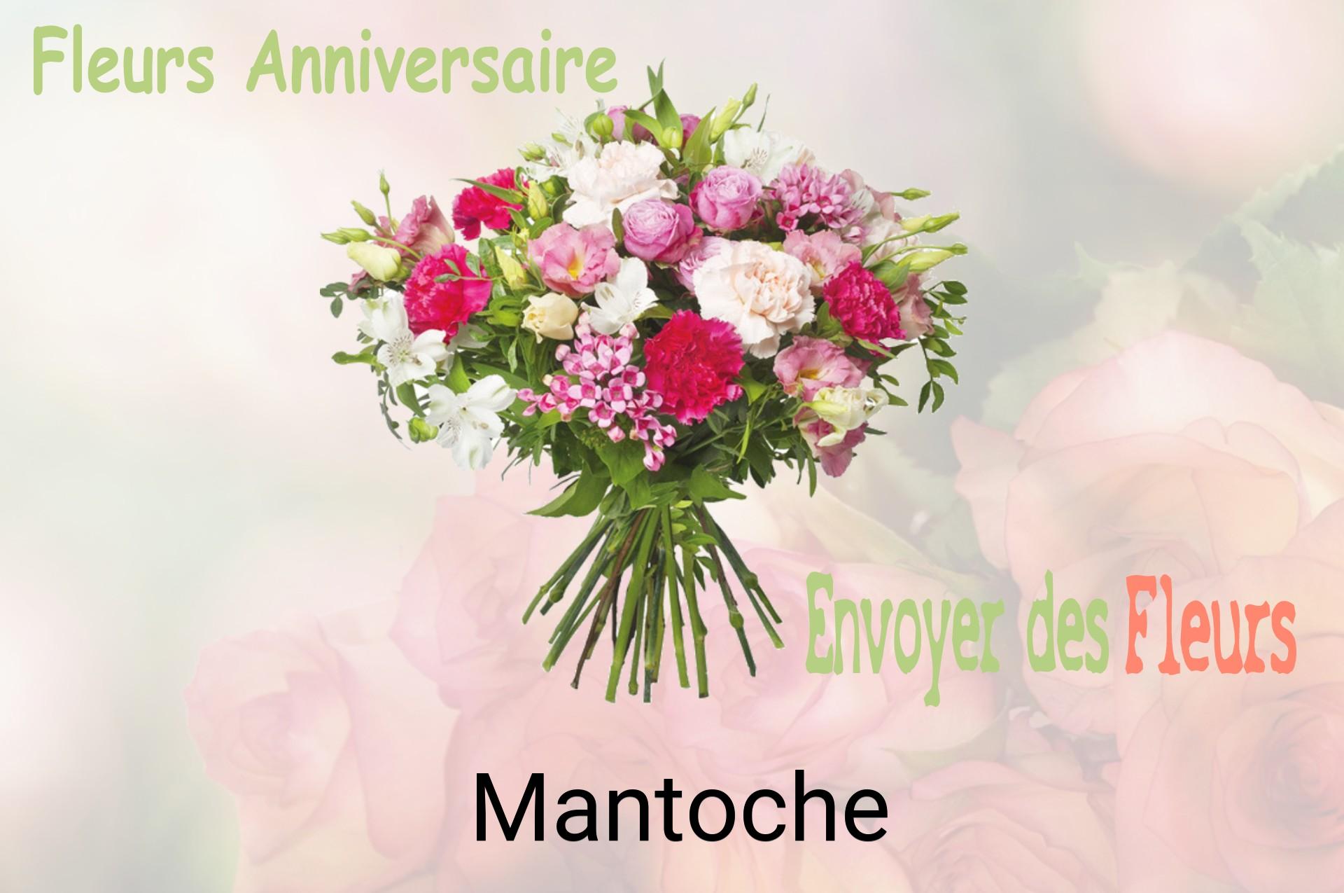 Bouquet de fleurs d’anniversaire livré à Mantoche